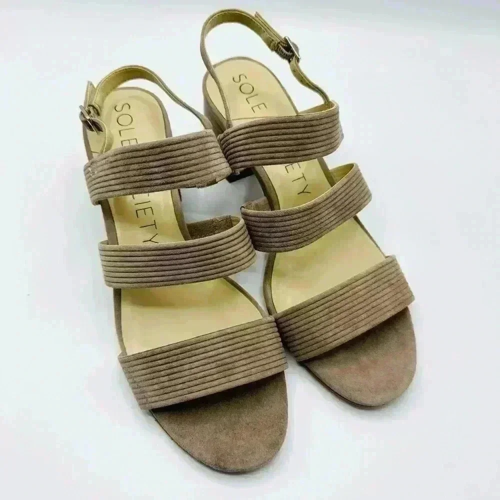Woman’s SOLE SOCIETY Saintah Sandals Size 9M